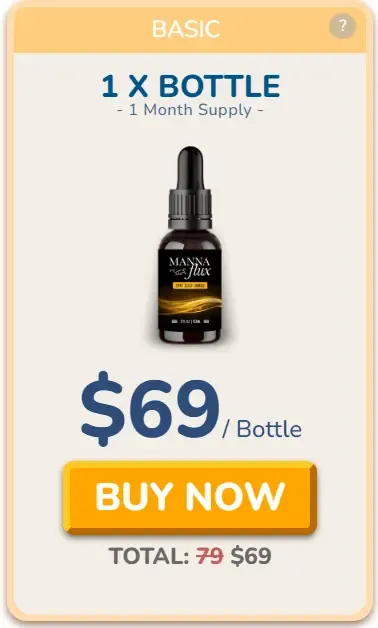 MannaFlux 1 bottle
